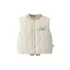 Chaleco para Bebé 120g Chaleco Acolchado de Algodón Protector de Vientre para Otoño e Invierno, Top Cálido de Forro Polar para Bebés y Niños