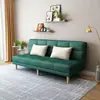 Sofá pequeno para apartamento, sofá preguiçoso, cama dobrável, uso duplo, design simples, adequado para apartamentos de aluguel, sofá-cama econômico
