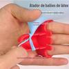 Layout do quarto de casamento Casa nova balão romã dupla grossa rubi vermelho cerimônia de casamento suprimentos fabricantes atacado