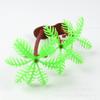 9cm Simulación de Tres Pequeños Cocoteros Plantas en Miniatura para Paisajismo Árboles Falsos Juguete Modelo de Mesa de Arena Psicológica Árboles Pequeños