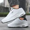 Tênis Esportivo Casual Moda Versátil Branco Tamanho Grande 46 Masculino de Quatro Estações Cruzamento de Fronteira Tendência com Amortecedor de Ar Venda por Atacado