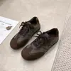 Zapatos Casuales Retro de Bloques de Color con una Sensación de "Pisar Caca" para Mujer, Suela Suave, Cómodos, Versátiles, Nueva Colección Otoño/Invierno, Con Felpa para Calidez, Zapatos Deportivos, Zapatos de Algodón