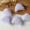 Conejo de peluche con forma de estrella de cinco puntas, hecho a mano, material de bricolaje, amor, Lolita, oreja decorativa, cuenta de mano, bolsa de dolor, accesorios de estrella