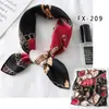 Moda Coreana 2020 Bufanda Pequeña Estampada de Seda Bufanda Cuadrada Pequeña Bufanda Decorativa Profesional para Mujer