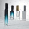 Em estoque fábrica vendas diretas 8ML 10ML frasco de vidro de alta qualidade quadrado perfume spray cosméticos perfume recipiente