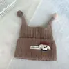 Gorro Protector de Oídos para Bebé, Gorro de Invierno para Hombres y Mujeres, Gorro Tejido Lindo y Súper Lindo, Gorro Grueso Cálido de Punto, Gorro de Lana