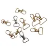 Juego de 6 piezas 20 mm Llavero para Joyería Accesorios Metálicos Broche de Perro Broche de Boca de Pez Correa para Ropa y Bolsas Broche de Langosta de Resorte