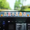 Nuevos Adornos de Panda de Dibujos Animados Lindos para Coche, Decoraciones Creativas para el Interior del Coche, Decoraciones para la Consola Central de Navegación