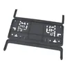 África Oriente Médio Omã porta-placa de carro suporte de porta-placa de plástico em estoque e entrega rápida fabricantes de porta-placas de impressão