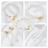 10 m Cordón de Seda Dorada Japonesa Original Alambre de Acero Pulsera de Perlas Collar Joyería Cuentas Accesorios de Bricolaje Material