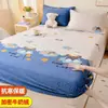 Falda de Cama de Coral Fleece Pieza Única Leche Fleece Invierno Juego de Cubrecama Franela Protector de Colchón Engrosado Juego de Sábanas Antideslizante