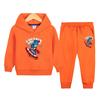 Sudadera Infantil Conjunto Casual Primavera y Otoño 2025 Nueva Sudadera con Capucha y Pantalones Deportivos para Niños Conjunto Deportivo de Dos Piezas para Niños y Niños de Edad Media