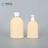 Botellas Reutilizables de Material PE de 250 ml/450 ml para Champú, Gel de Ducha, Gel Antibacterial para Manos, Botellas de Plástico Vacías para el Cuidado Materno e Infantil