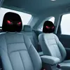 Comercio Exterior de Amazon Halloween Horror Poliéster Funda para Reposacabezas de Coche Resistente a Manchas Resistente al Desgaste Hecho a Medida Envío Directo