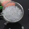 Cuentas de Rueda de Vidrio Facetado de 6 mm, Cuentas Sueltas de Cristal Brillante, Accesorios de Joyería Hechos a Mano para DIY, Cuentas de Vidrio Iridiscente Aurora