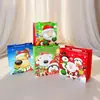 Bolsa Impermeable Navideña para Llevar Bolsa No Tejida Bolsa de Compras de Dulces Bolso de Mano Bolsa de Regalo para Fiesta Mayoreo