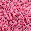 Cuentas Redondas Planas de Acrílico con Cara Sonriente de 10 mm Sueltas Hechas a Mano para Pulsera DIY Collar Joyería con Cuentas Accesorios Venta al por Mayor