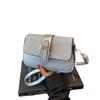 Design de Nicho Moda Portátil Bolsa Quadrada Pequena Feminina 2025 Verão Novo Elegante Estilo Coreano Ombro Transversal
