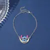 Venta Mayorista de Joyería de Aleación con Colgante de Pulsera Lilo y Stitch Dibujos Animados Lindos Stitch