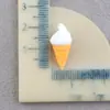 Cono de helado 3D, pegamento de crema DIY para hacer accesorios de juguete, fundas de teléfono caseras, accesorios para el cabello, imanes para refrigerador, accesorios de resina