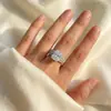 Fabricante Ziyu Atacado Aliexpress Conjunto de Três Peças de Anel, Joias para Ocasiões de Casamento e Noivado, Estilo Elegante e de Alto Padrão