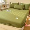 Touca de Cama de Algodão Classe A Peça Única Espessada 100% Algodão Protetor de Colchão Simmons Capa Lençol Colcha Cama Dormitório Estudantil