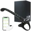 Control Remoto por APP Anillo Vibratorio para Pene, Vibrador Unisex, Tapón Anal, Juguete Sexual para Adultos Gay, Johnson Segunda Generación