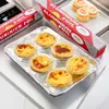 Papel de Aluminio Engrosado para Uso en Restaurantes, Papel de Aluminio para Barbacoa, Papel de Horno 5/ 10m para Cocina, Adecuado para Asar Camotes y Alitas de Pollo