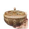 Coleção variada antiga Incensário do zodíaco antigo Incensário com imagem de boi do quinto ano de Qianlong Incensário de interior Ornamentos artesanais