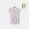 Ropa para Bebé, Estilo Delgado de Verano, Pijamas para Recién Nacidos, Ropa de Aire Acondicionado para Bebés Niños y Niñas, Mamelucos de Verano de Manga Corta