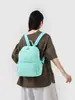Mochila Feminina 2026 Inverno Novo Estilo Bolsa Feminina Tendência Transfronteiriça Bolsa Casual de Tecido de Nylon Viagem Deslocamento Bolsa de Estudante