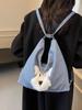 Bolsa Tote Feminina Grande Capacidade Retro Primavera e Verão 2024 Nova Moda Casual Moda Bolsa de Ombro Único Transversal