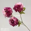 Peonías artificiales de Luoyang, flores de hibisco de pétalos dobles, nuevas decoraciones de muebles de estilo chino, materiales florales para bodas de estilo tradicional chino