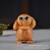 Sândalo Dourado Pato Amarelo Pequeno Estatueta de Animal de Estima Madeira de Nogueira Psyduck Decoração de Carro Celebridade da Internet Patinho Feio Zootopia
