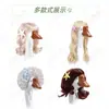 Peluca de ganso blanco grande con accesorio para el pelo de estrella de mar, sombrero divertido de pato, accesorio de disfraz para fotos de fiesta, nuevo producto de Amazon