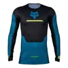 Jersey de descenso Fox americano más vendido, jersey de ciclismo de montaña, camiseta de manga larga para hombre, jersey de carreras de motocross