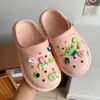 Zuecos para Niñas para Uso en Exteriores, Zapatos Cerrados DIY para Estudiantes y Enfermeras, Sandalias de Playa Transpirables, Versátiles para Salir