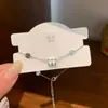 Pulseira de Charme Redondo Fina para Cintura de Luxo Leve para Mulheres Nicho de Alta Qualidade Corrente Fina Ajustável Versátil para o Dia a Dia Elegante Exquisito Joia de Mão