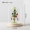 Regalos de Navidad Árbol de Navidad de Vidrio Zibo Adornos Artesanales de Vidrio Decorativos Explosiones de Internet Rojo Libro Pequeño Boshan