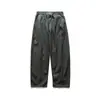 Pantalones Rectos de Rayas Simples, Elegantes y Versátiles para Hombre Rumeng Outdoor, Transpirables, Largos, Casual, de Moda Hip-Hop, Otoño