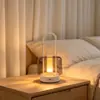 Luz de noche portátil Amazon transfronteriza recargable por USB, sensible al tacto, lámpara de mesa de ambiente para el hogar, lámpara de mesa decorativa LED portátil