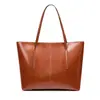 Bolsos de Cuero Retro Europeos y Americanos para Mujer, Nuevo Modelo 2026 Bolso Tote, Bolso de Mano para Viaje, Bolso de Hombro, Piel de Vaca de Primera Capa