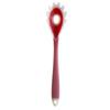 Pegador de Macarrão de Silicone com Cabo Longo, Pegador de Massa de Silicone Semitransparente, Escorredor Antiaderente para Panela, Colher Filtro de Água Multifuncional Atacado