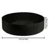 Saco de Plantio de Feltro Sintético Saco de Plantio Redondo Espessado Jardinagem Doméstica Cultivo de Plantas Saco para Mudas à Prova de Umidade Respirável