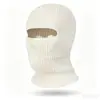 Gorro de Inverno para Homens, Balaclava, Gorro Tricotado de Lã Engrossado, Proteção de Cabeça à Prova de Frio, Máscara Facial, Gorro Quente