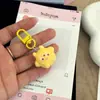 Lindo caricatura ojo grande extraño llavero lindo divertido estudiante mochila colgante regalo para novias regalos creativos joyería al por mayor
