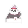 INS insignia acrílica caricatura panda azul broche lindo emoji pin accesorio pegatina para teléfono decoración
