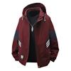 Chaqueta de hombre de primavera y otoño nueva con capucha suelta de herramientas de marca de moda de montaña al aire libre impermeable de color a juego casual para hombres y mujeres de pareja Rush
