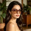 Gafas de Sol Lisas Cuadradas y Redondas Estilo Retro Casual para Hombres y Mujeres, Modernas Europeas y Americanas para Protección Solar al Aire Libre, Versátiles y de Moda