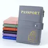 Nuevo producto exclusivamente para el comercio transfronterizo: Portapasaporte de alta gama para viajes de negocios con logo impreso personalizado, múltiples ranuras para tarjetas para documentos y boletos